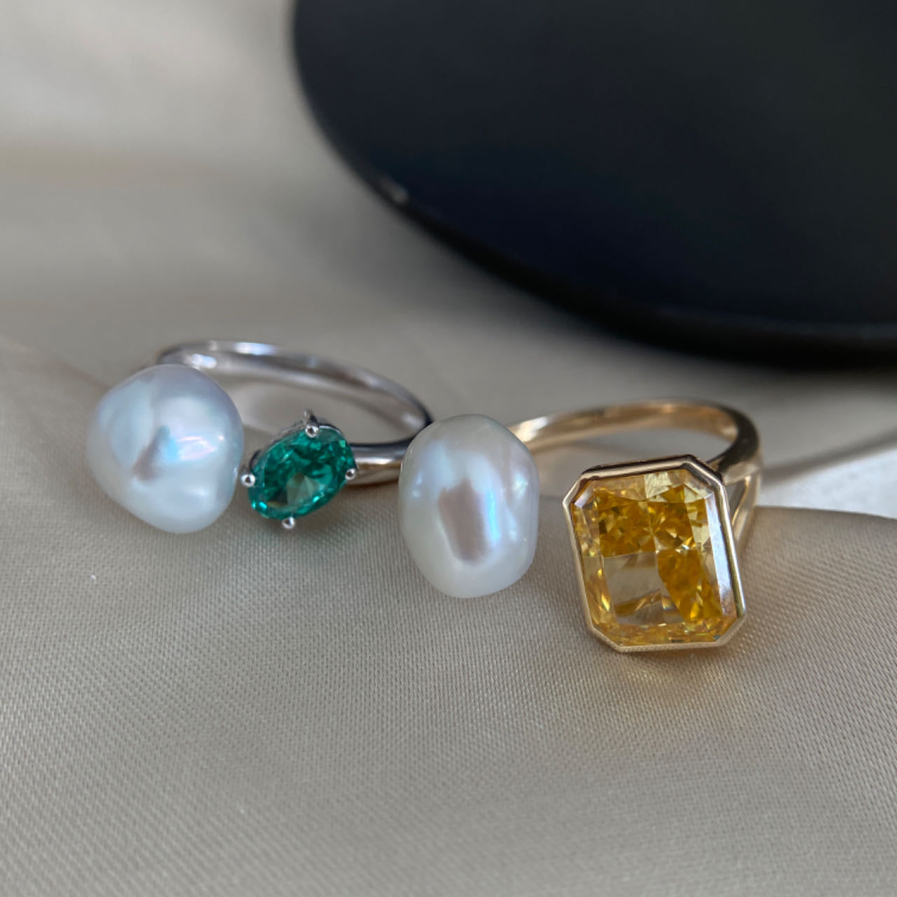 0013.18K,14K，Solid Gold Earrings，Labcreated Paraiba, Frashwater Pearl Earrings, Heavy Gold, Minimalist Jewellery, Gift For Her,